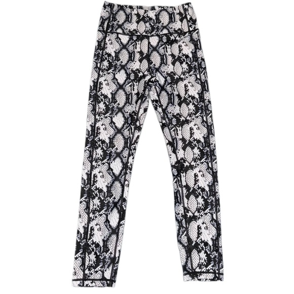 White Fox Active Holly Leggings in Snake Skin - Picture 2 of 4